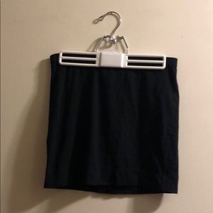 H&M Basic Black Mini Skirt